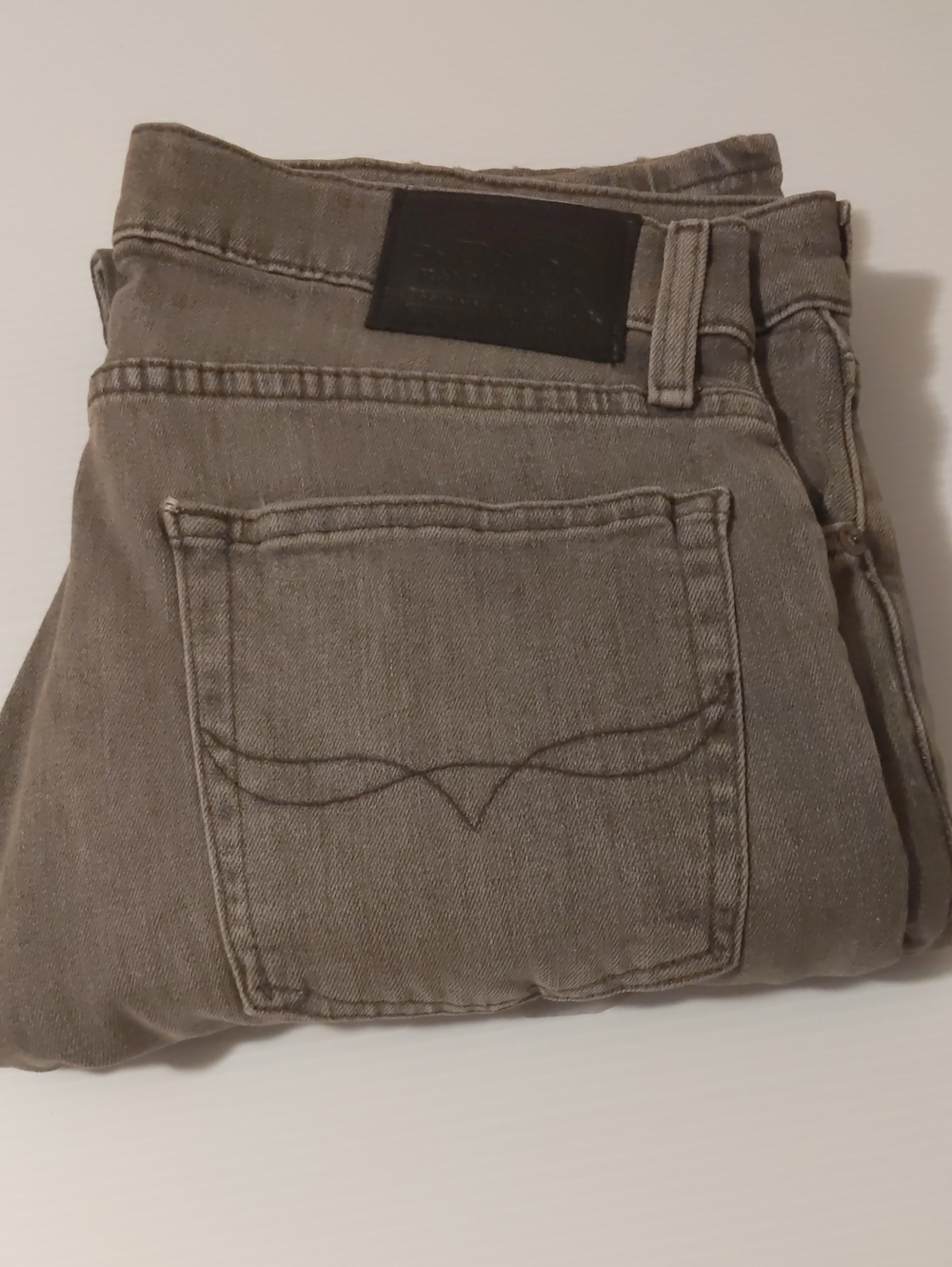 Polo Ralph Lauren Mens Gray Jeans 32x32 (33x32 Tag) 11" Front Rise NWT